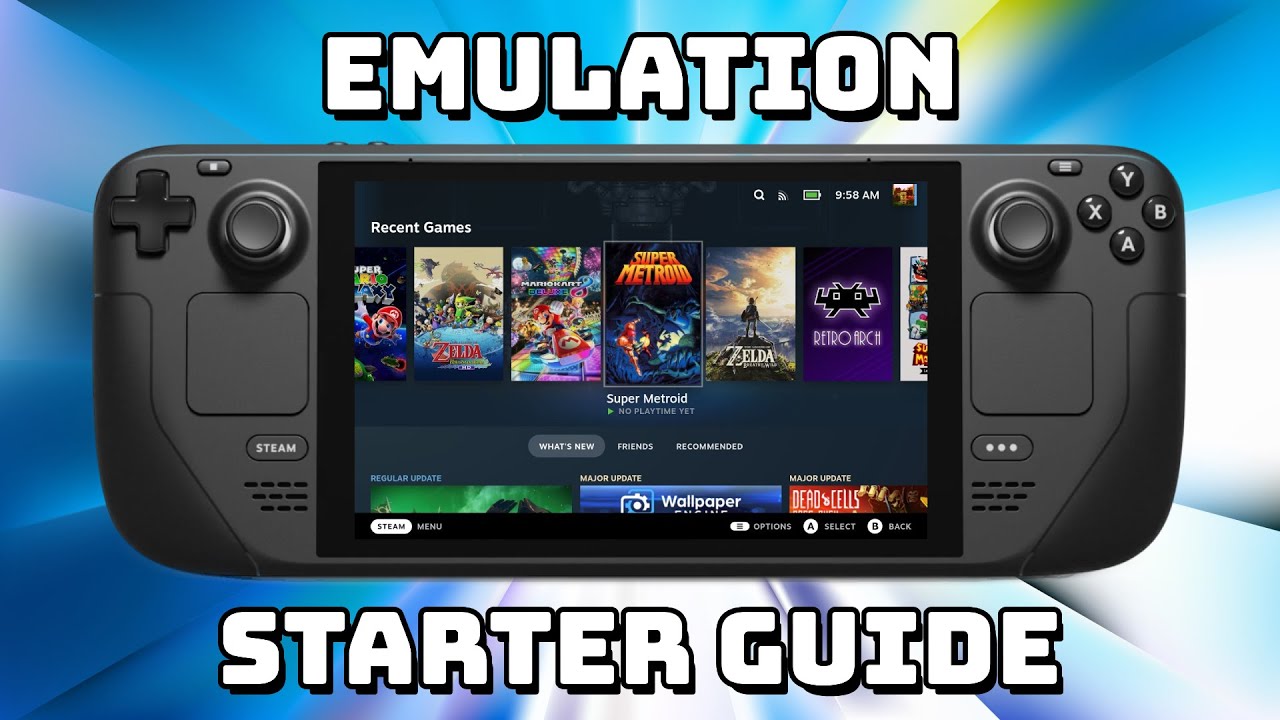 Steam Deck Emulation (EmuDeck 2.0) Guide