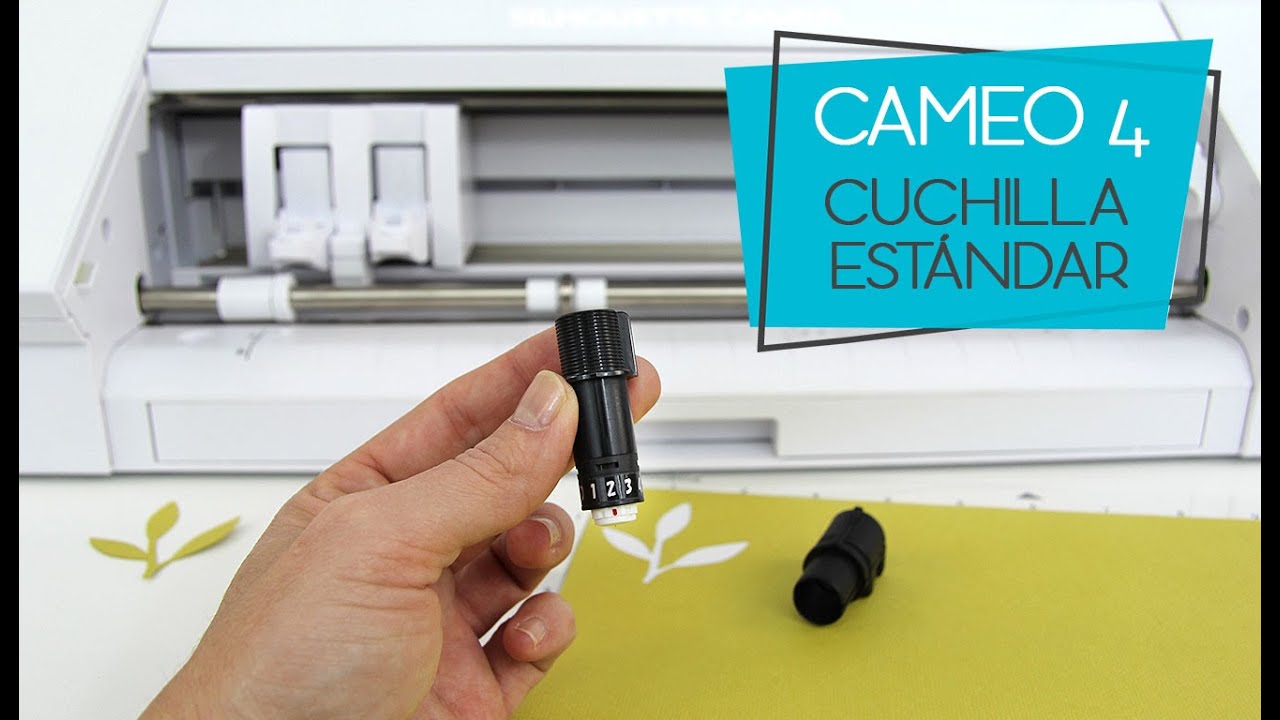 Cuchilla estándar en Silhouette Cameo 4