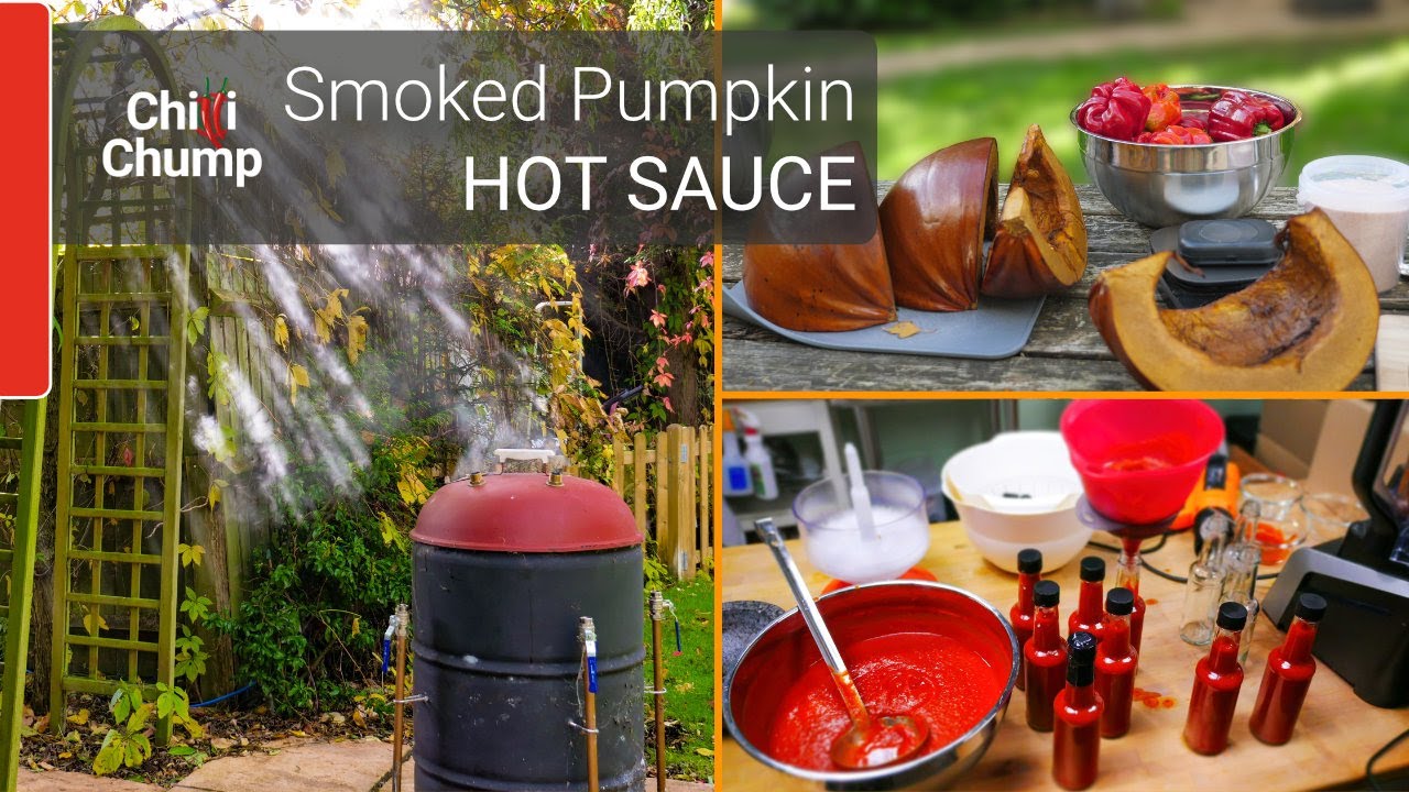 Fermented and Smoked Hot Sauce with Pumpkin