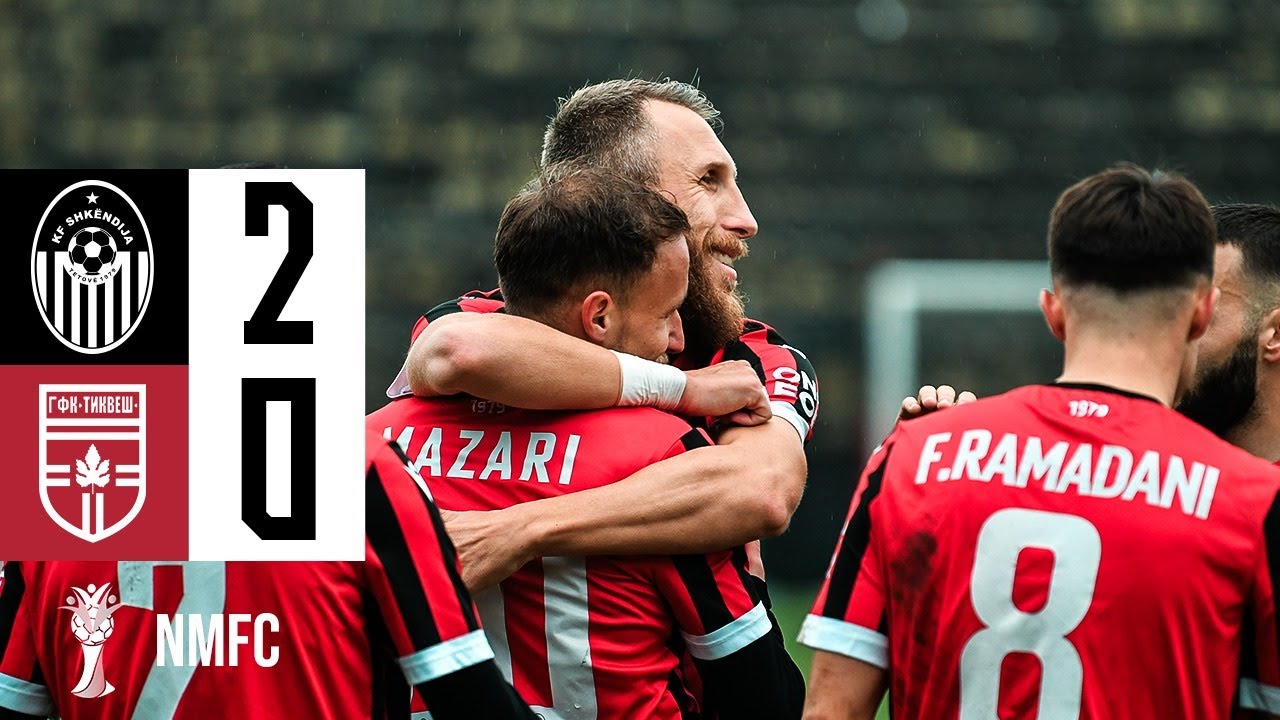 25/26 | Shk&euml;ndija  2 - 0 Tikvesh | HIGHLIGHTS | 1/8 NMFC