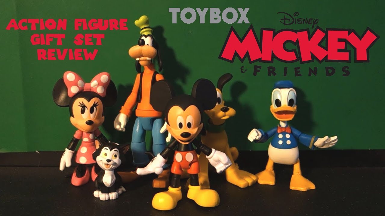Обзор подарочного набора фигурок Микки Мауса и его друзей (Disney Toybox)