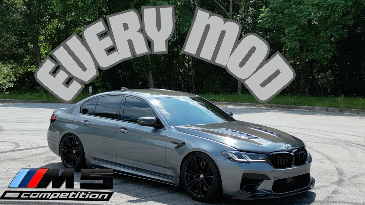 EVERY MOD IVE DONE TO MY 2023 F90 M5 COMP!