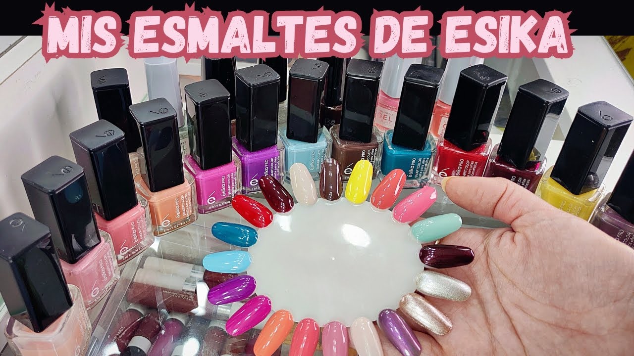 Mi colección de esmaltes Smart Color de Esika pro