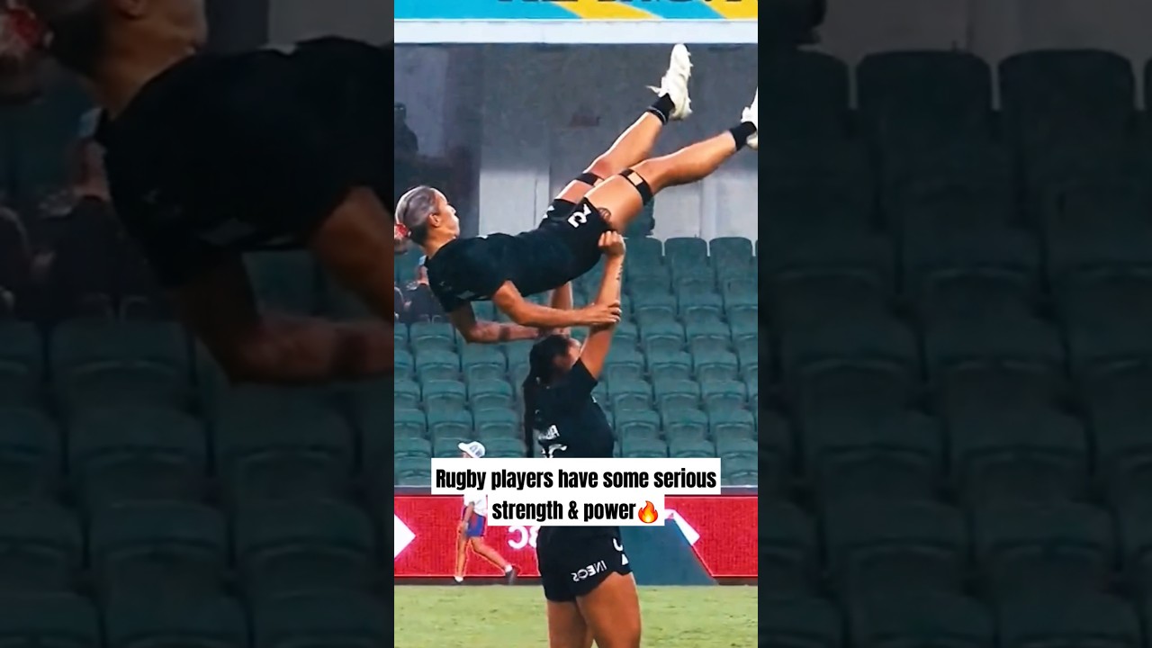 Rugby players have some serious strength & power🔥