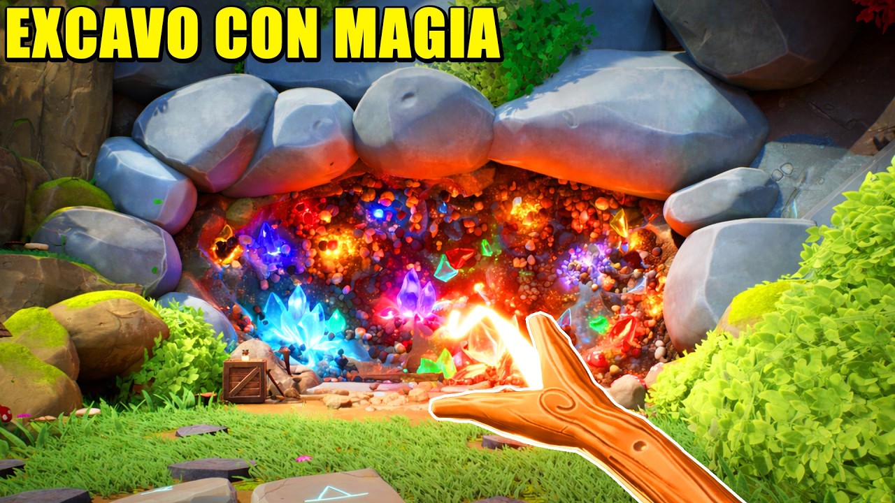 EL JUEGO DE EXCAVAR CON MAGIA