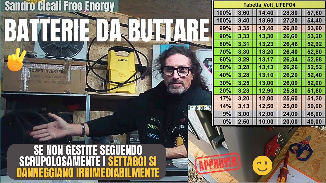 ​💰​DISTRUZIONE BATTERIE Lifep04⚡Le solite TEORIE DEL Bip✔️Ancora c'è chi ci batte LA TESTA 