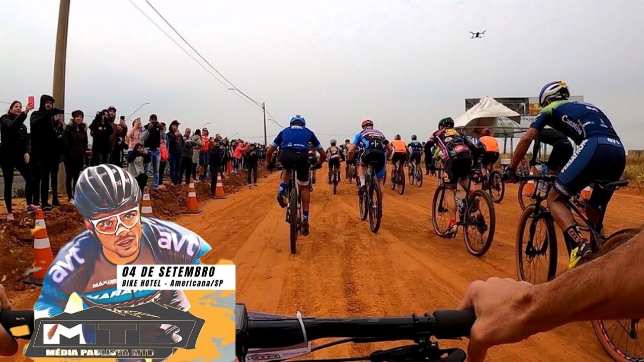 VICE-CAMPE&Atilde;O Master A Pro//AMERICANA BIKE SHOW Prova em AMERICANA-SP
