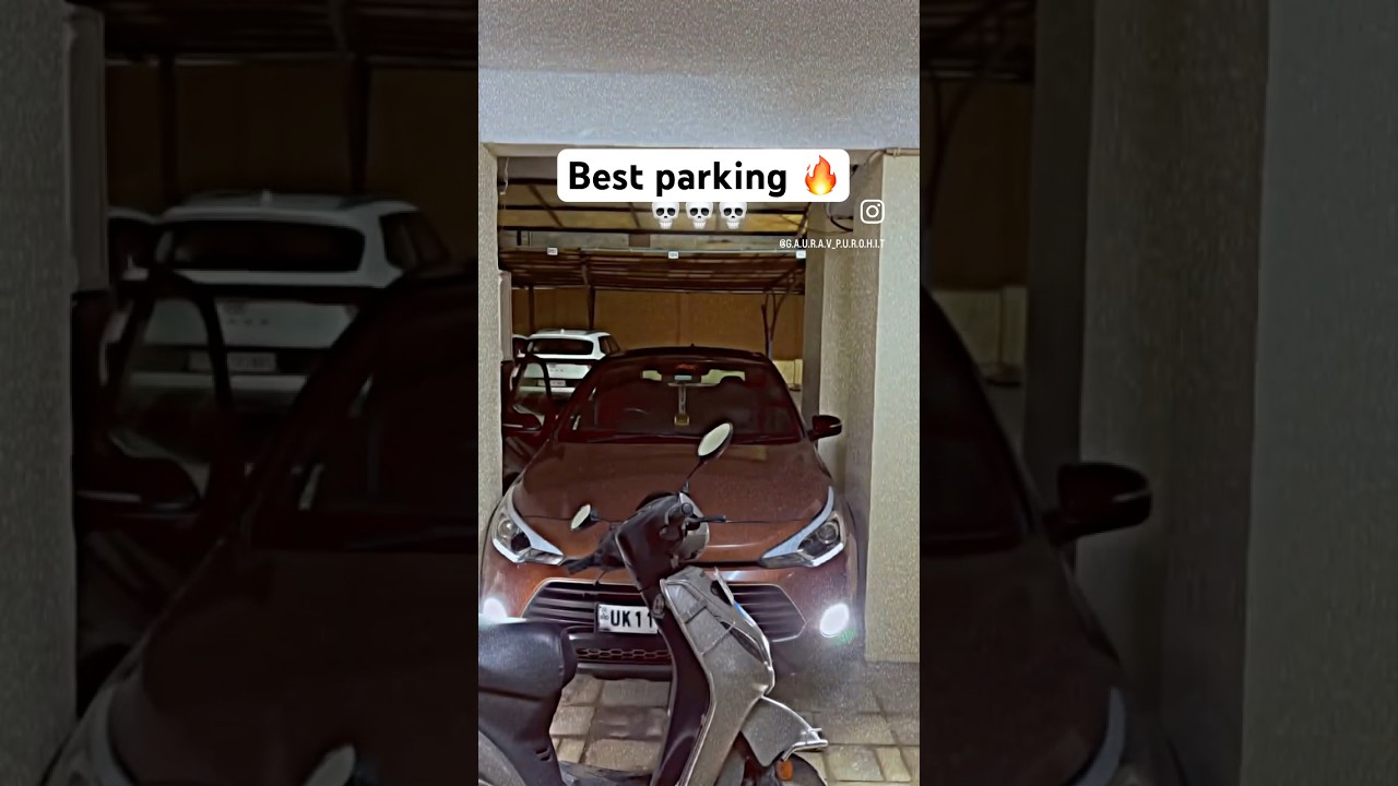 Best parking 🔥 #automobile #billion #youtubeshorts #parking #shorts #million #viral #swift #follow