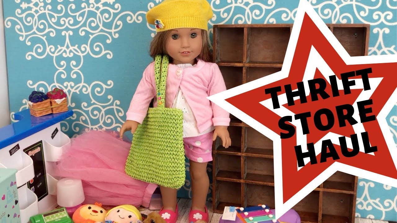 Thrift Store Finds for our American Girl dolls