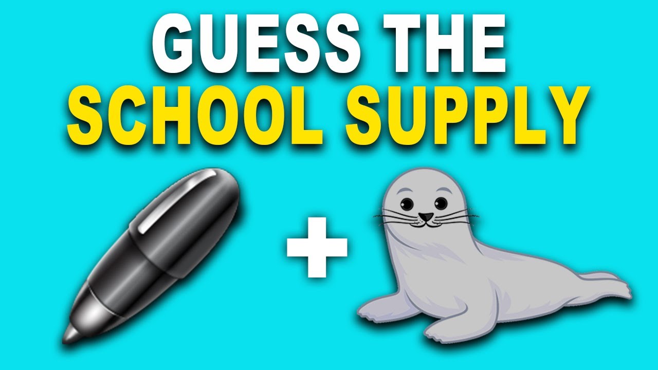 guess the school objects | Emoji Quiz | Edumy Quiz | daily trivia quiz