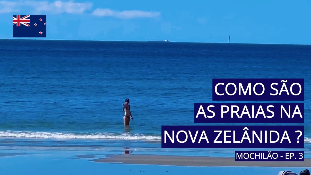 Nossa primeira vez na praia da Nova Zelândia | 2 dias em Tauranga