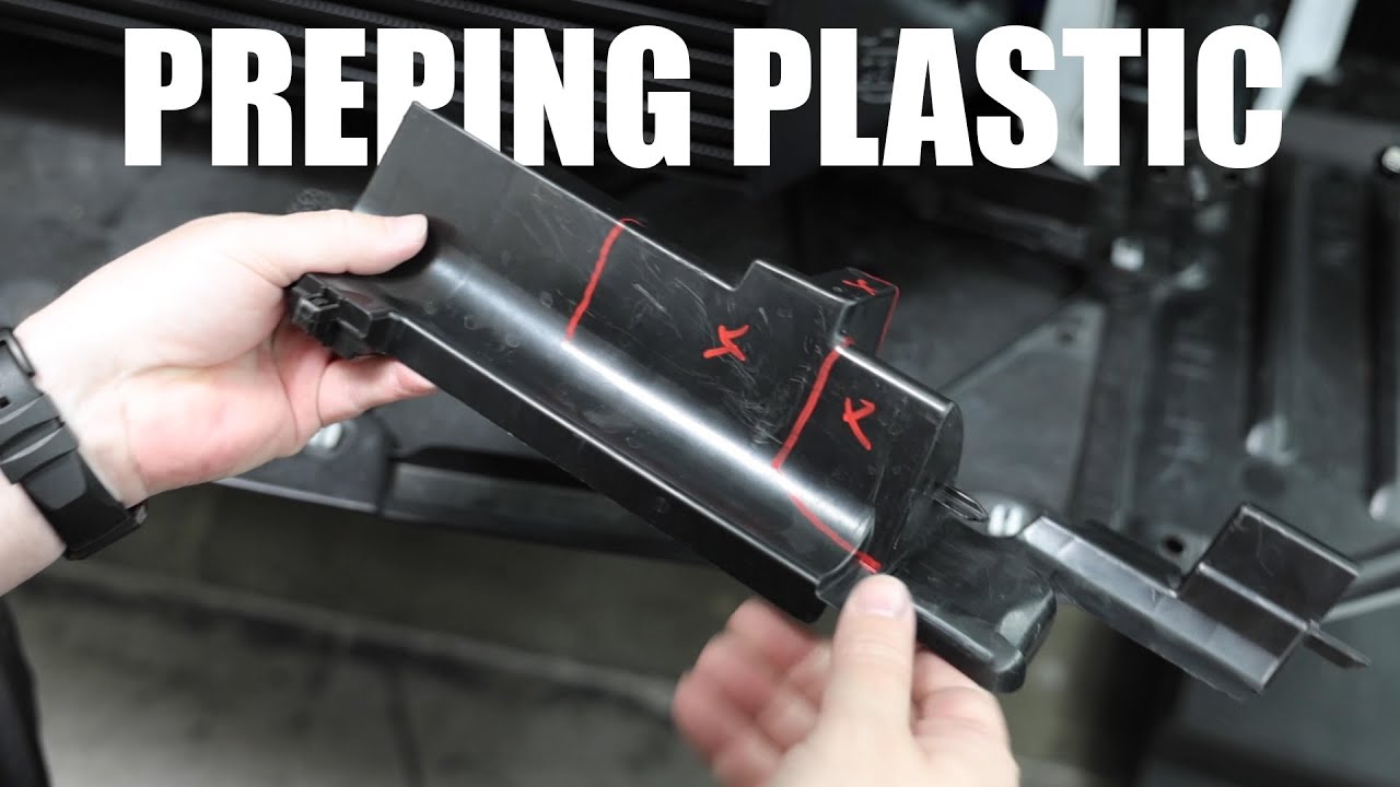 Jackson Racing GRC intercooler kit - Trimming the Plastic air ducts HOW TO