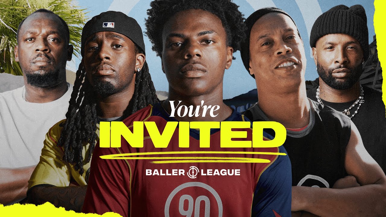 @IShowSpeed  x Ronaldinho x @Kai Cenat Live  x OBJ | BALLER LEAGUE IS TAKING OVER THE USA! 🇺🇸