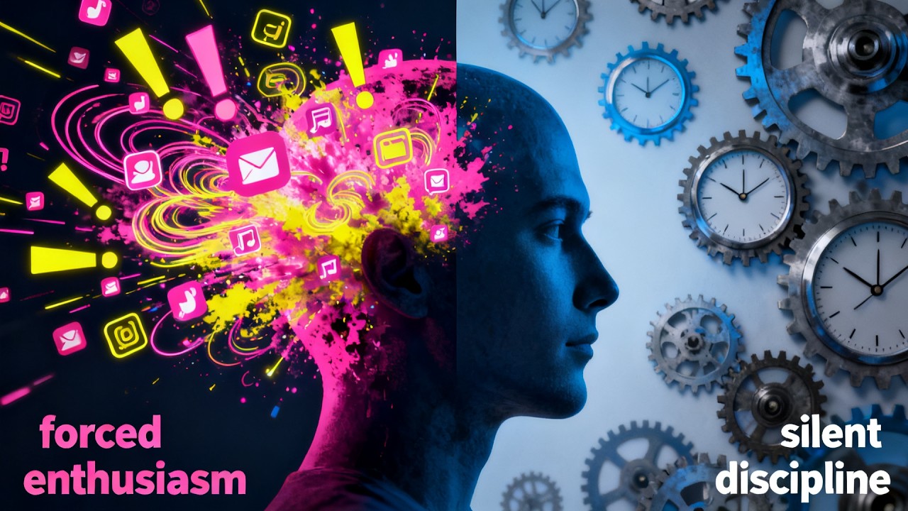 El Fin del Entusiasmo: Por qué la Disciplina Silenciosa es tu mejor defensa laboral