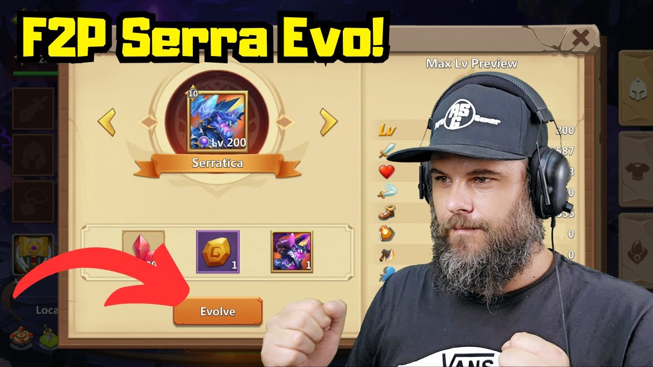 Обновление F2P Serra | Castle Clash