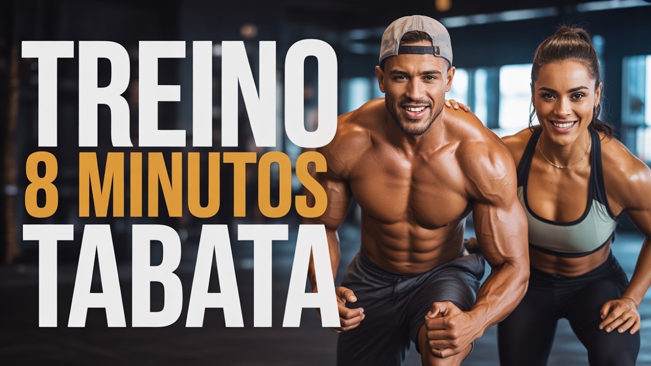 Treino TABATA | 8 MINUTOS