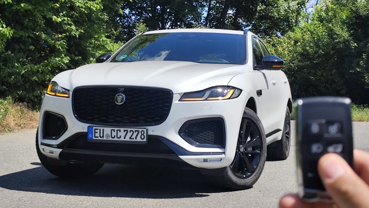 2025 Jaguar F-Pace D300 300 PS // HIGH SPEED POV TEST DRIVE on Autobahn #highspeed #jaguar
