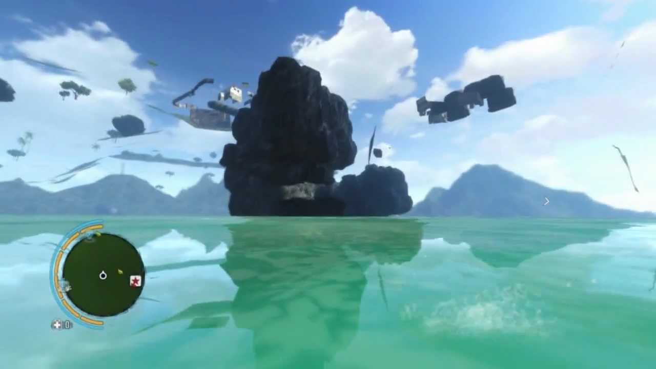 Far cry 3 Secret water + Freefall achievement
