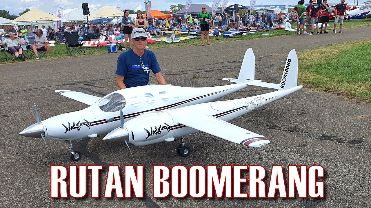 Unique RC Rutan Boomerang [Scale 1/3.5]