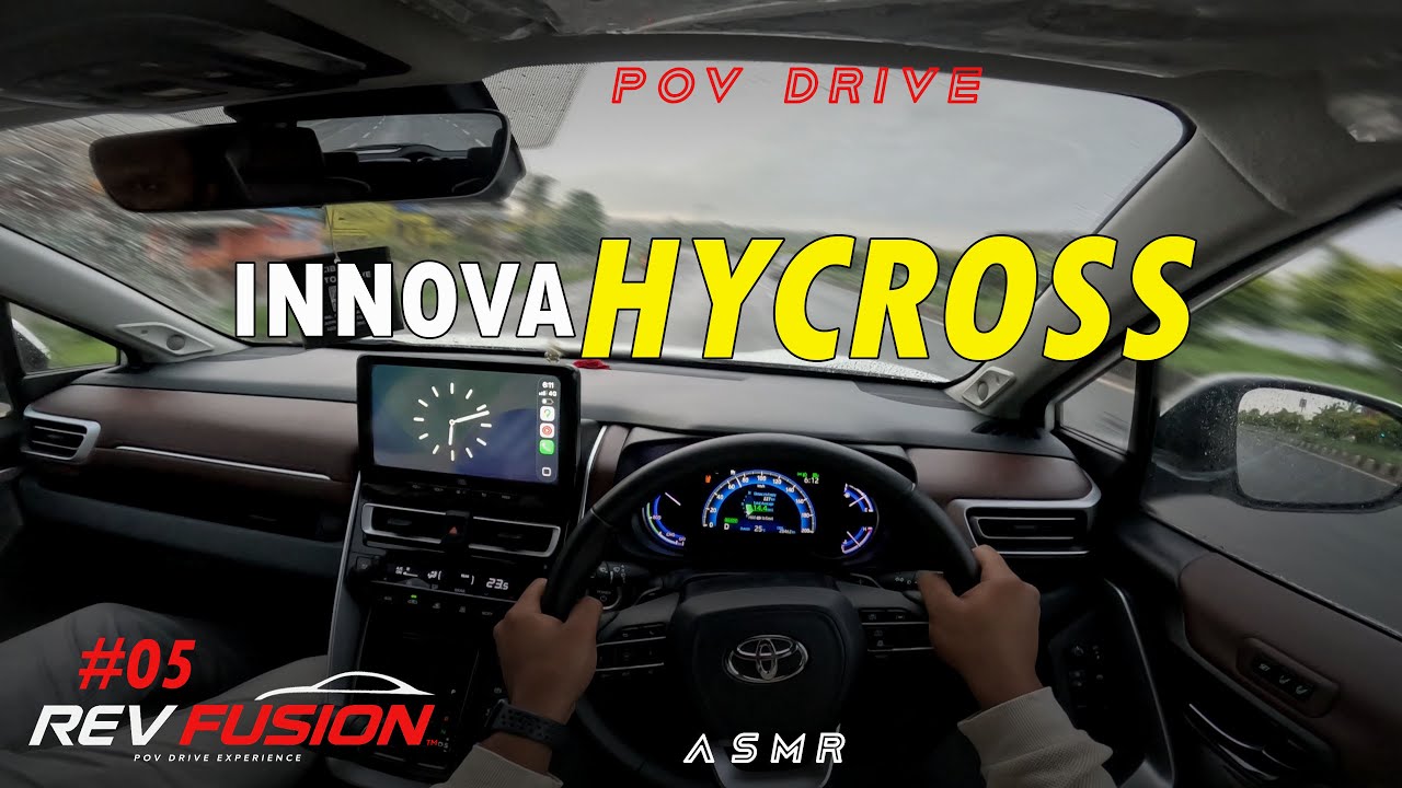 2023 TOYOTA INNOVA HYCROSS | ZX (O) AT 7S | 2.0L 184 BHP | #POVDrive  #05 | 4K | #innova #hycross