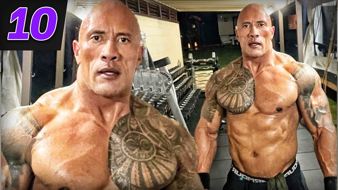 Top 10 MOST MUSCULAR Actors in Hollywood!