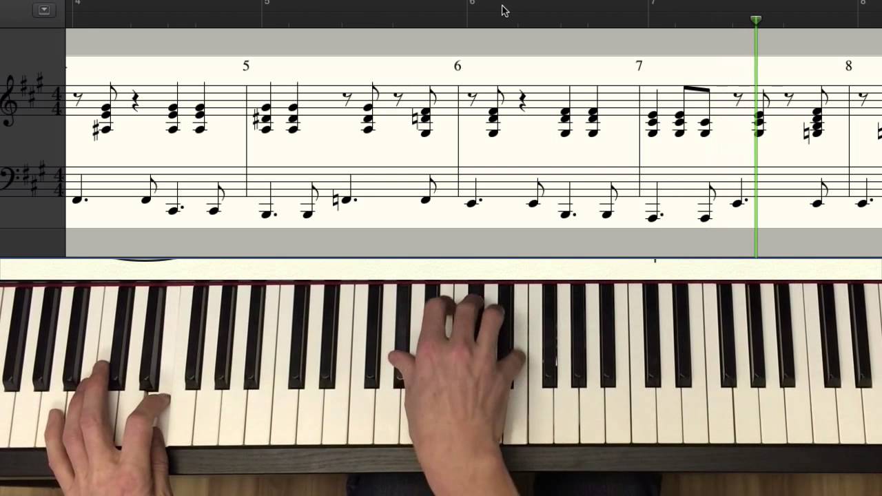 Piano Samba Groove with Jazz Voicings