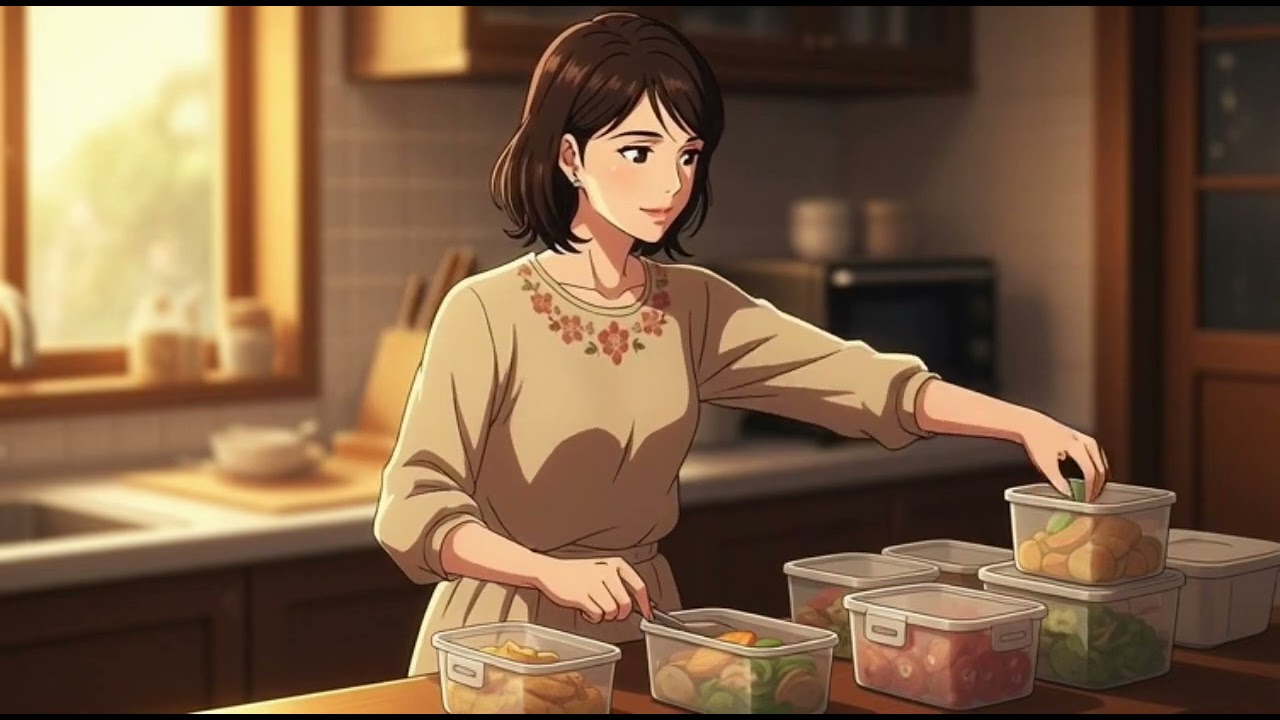 Quiet Life After the Market | Simple Ghibli Moments 🛍️