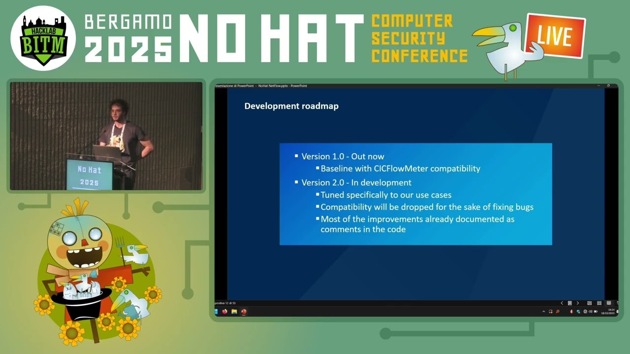 No Hat 2025 - E. Pennucci, A. Repola - Go with the (net)flow: a tale of fixing ML-based network ...