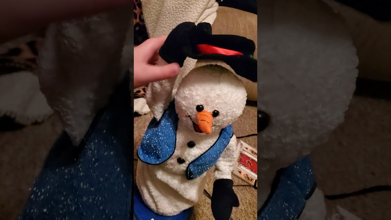 Unboxing Spinning Snowflake Snowman 1-song