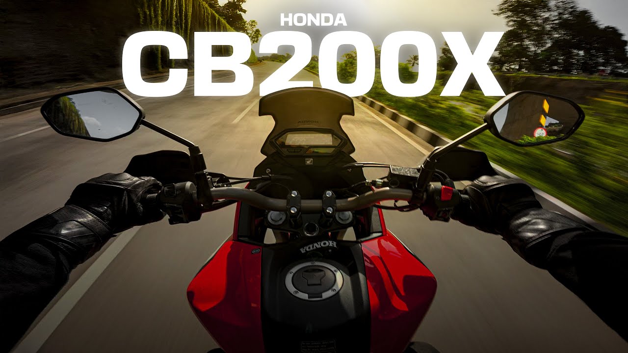 Honda CB200X Pure Riding Sound  | DJI ACTION 5 PRO | 4K