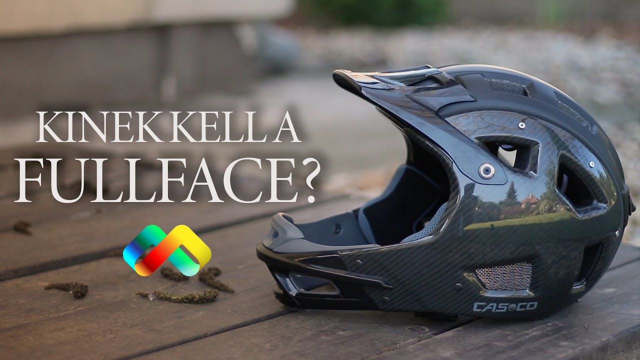 Mikor kell a FULLFACE bukó? 680 gramm tömegű Casco MTBE FullFace Carbon fejvédő