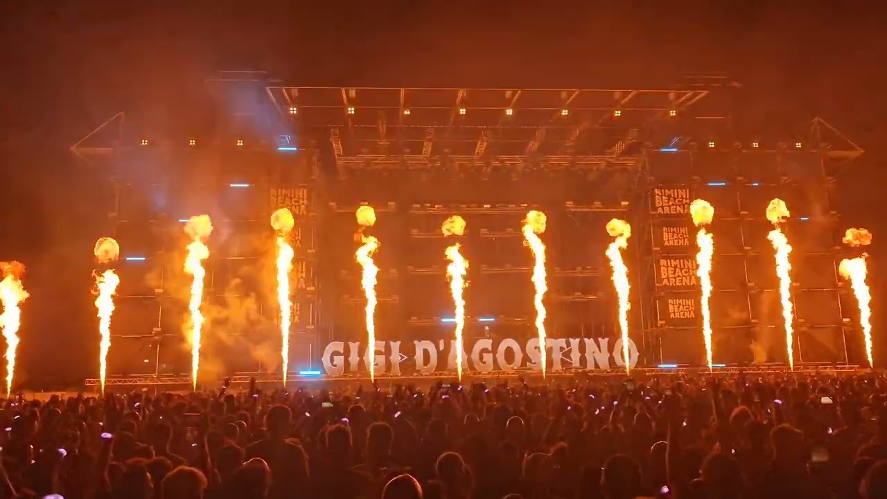 Gigi D'Agostino - Rimini beach Arena Live