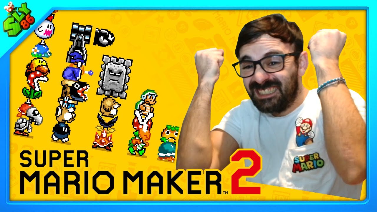 💥 Caos con Yuna – Mario Maker 2 Live