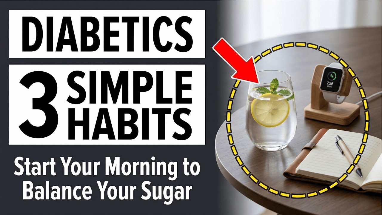 Diabetics: Start Your Morning With These 3 Simple Habits to Balance Sugar