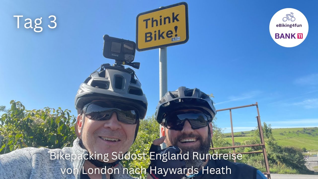 Bikepacking Südost England Rundreise Tag 3: von London nach Haywards Heath