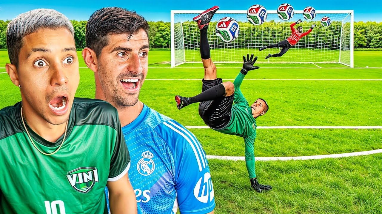 RECRIEI OS MELHORES GOLS DE GOLEIROS! 