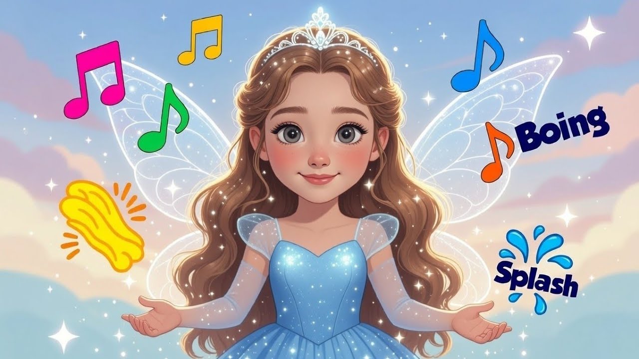 Bella Fun Sounds 🎵 | Kids 3D Sing-Along & Magical Fairy Song 🧚‍♀️ | Preschool Learning