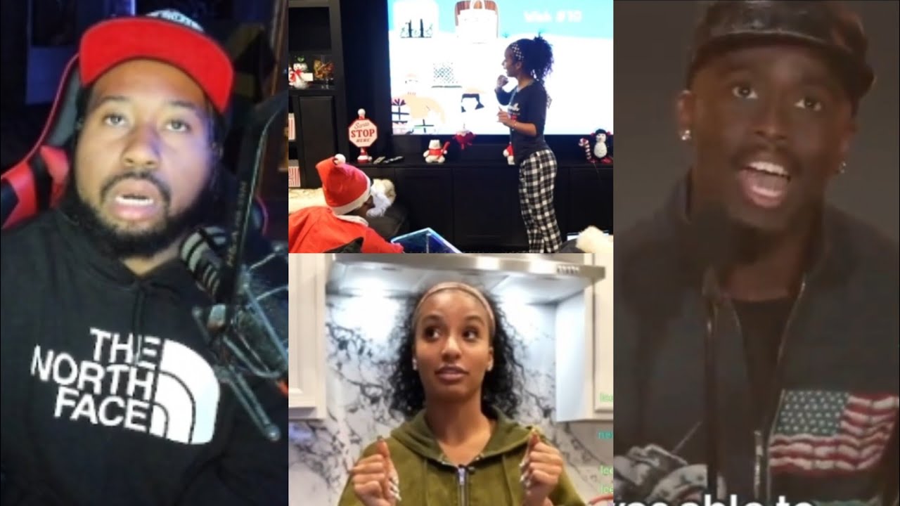 Tweaking or just Jokes? Akademiks reacts to Kai Cenat's ex giving him her Christmas Gift List!