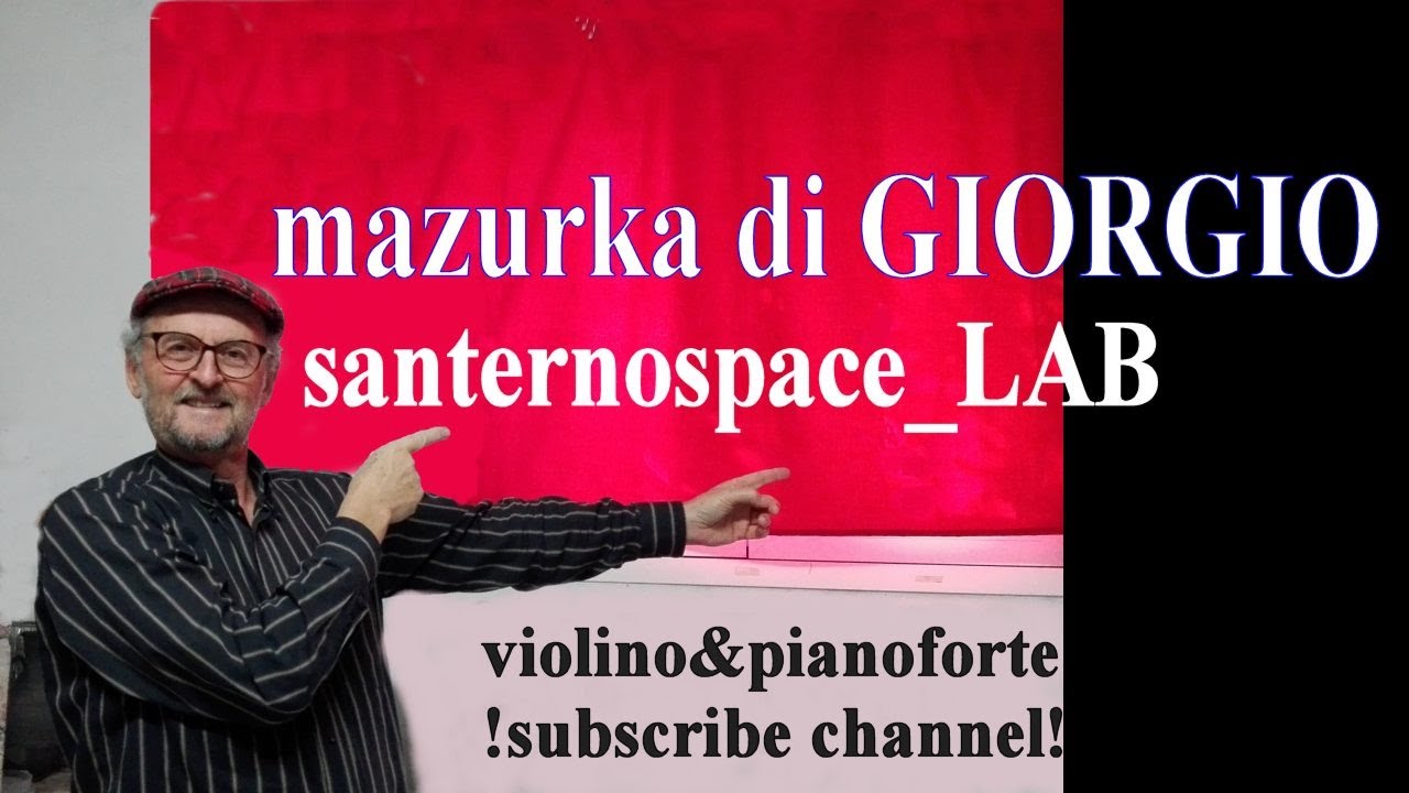 Mazurka di Giorgio,  dalla collana Santernospacelab, italian 