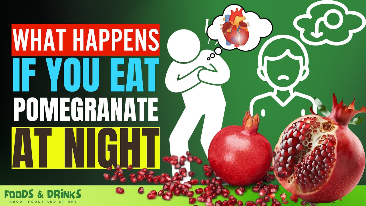 Eating Pomegranate At Night Benefits (Doctors Never Say These 11 Health Benefits Of Pomegranate)