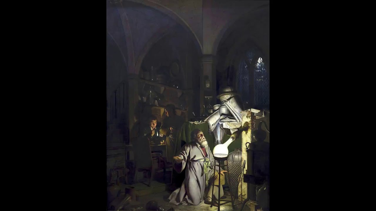 Les sciences et l'art les sciences dans l'art - épisode 4 - l'alchimiste découvrant le phosphore