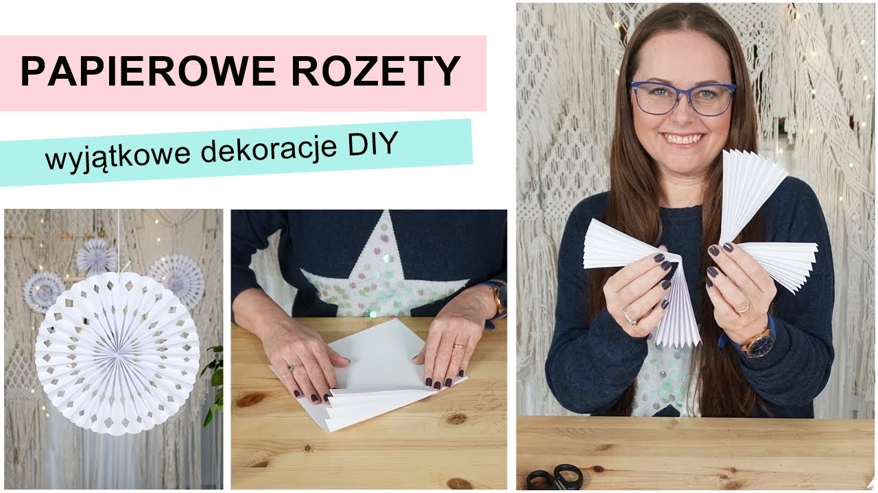 Papierowe rozety - wyjątkowe dekoracje | #DIY 47 | HAART