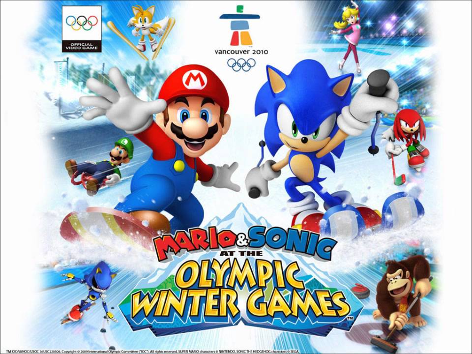Mario & Sonic at the Olympic Winter Games-Bowser's Road