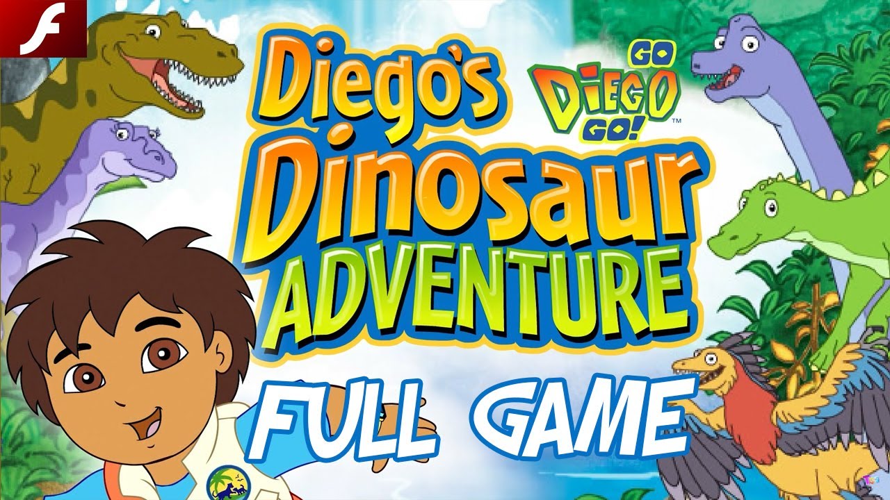 Go, Diego, Go!&trade;: Diego's Dinosaur Adventure (Flash) - Full Game HD Walkthrough - No Commentary