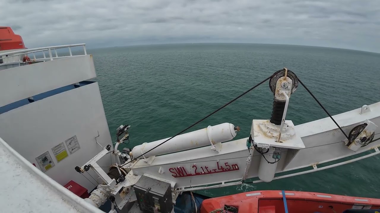 On a DFDS Ferry with the DJI Osmo Action 4 - 4K 60