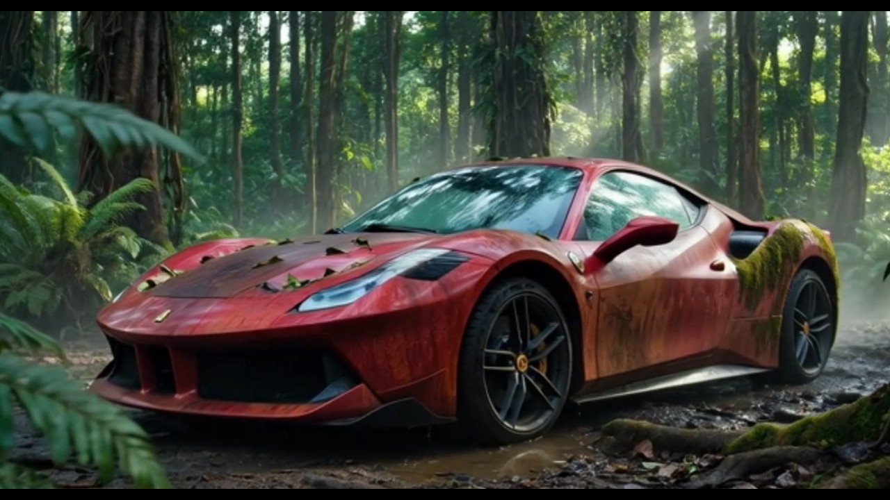 ABANDONED FERRARI 😱