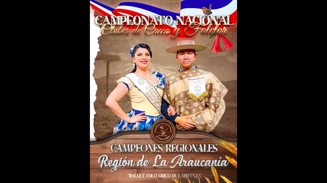 Resumen Regional Clubes de Cueca Región de la Araucania 2024