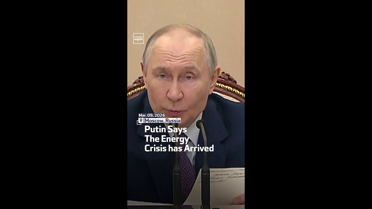 Putin Says The Energy Crisis has Arrived