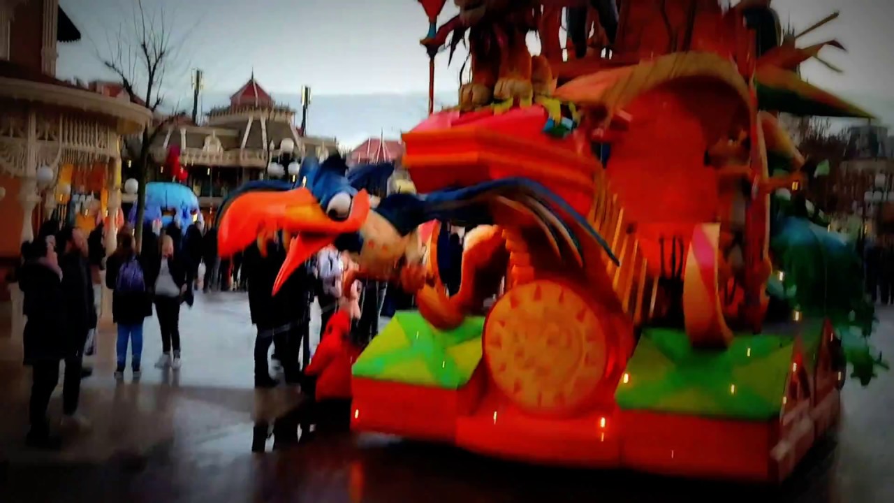 Disney Stars on Parade. End of route
