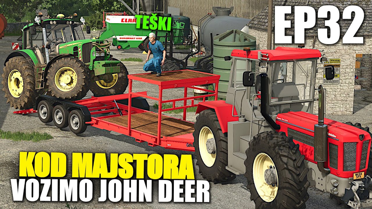 VOZIM JOHN DEERE KOD MAJSTORA TEŠKOG na POPRAVAK ! | Amburator | Epizoda 32